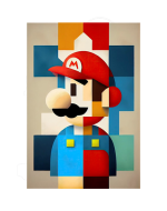 Super mario quadro